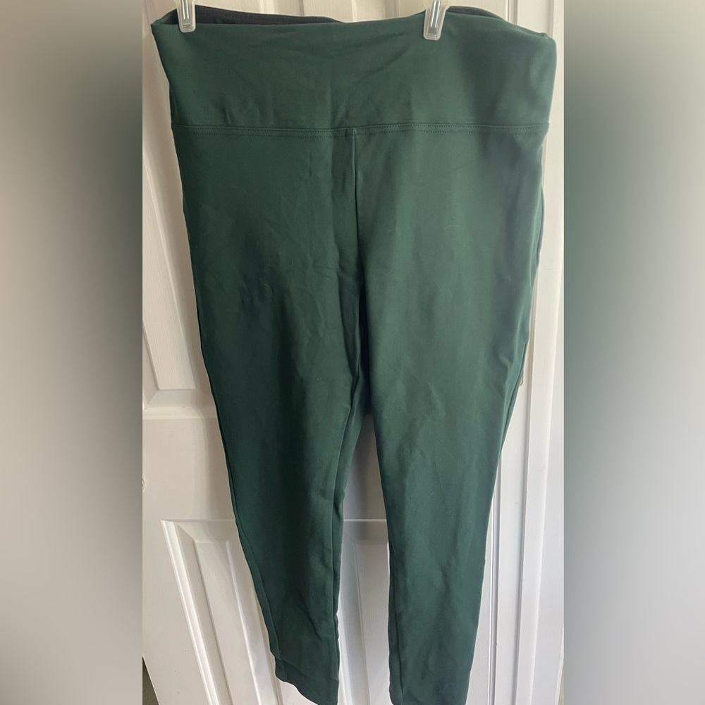 Eddie Bauer Forest Green leggings Size XL